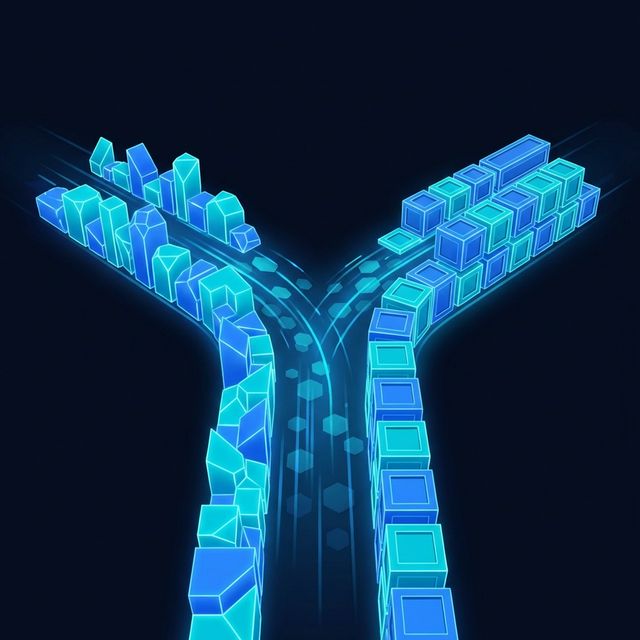 A fork in two paths: custom blocks versus pre-packaged modules